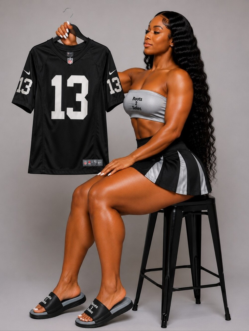Large 14/16 Youth Nike NWT Hunter Renfrow Oakland Las Vegas Raiders Jersey - Picture 2 of 9